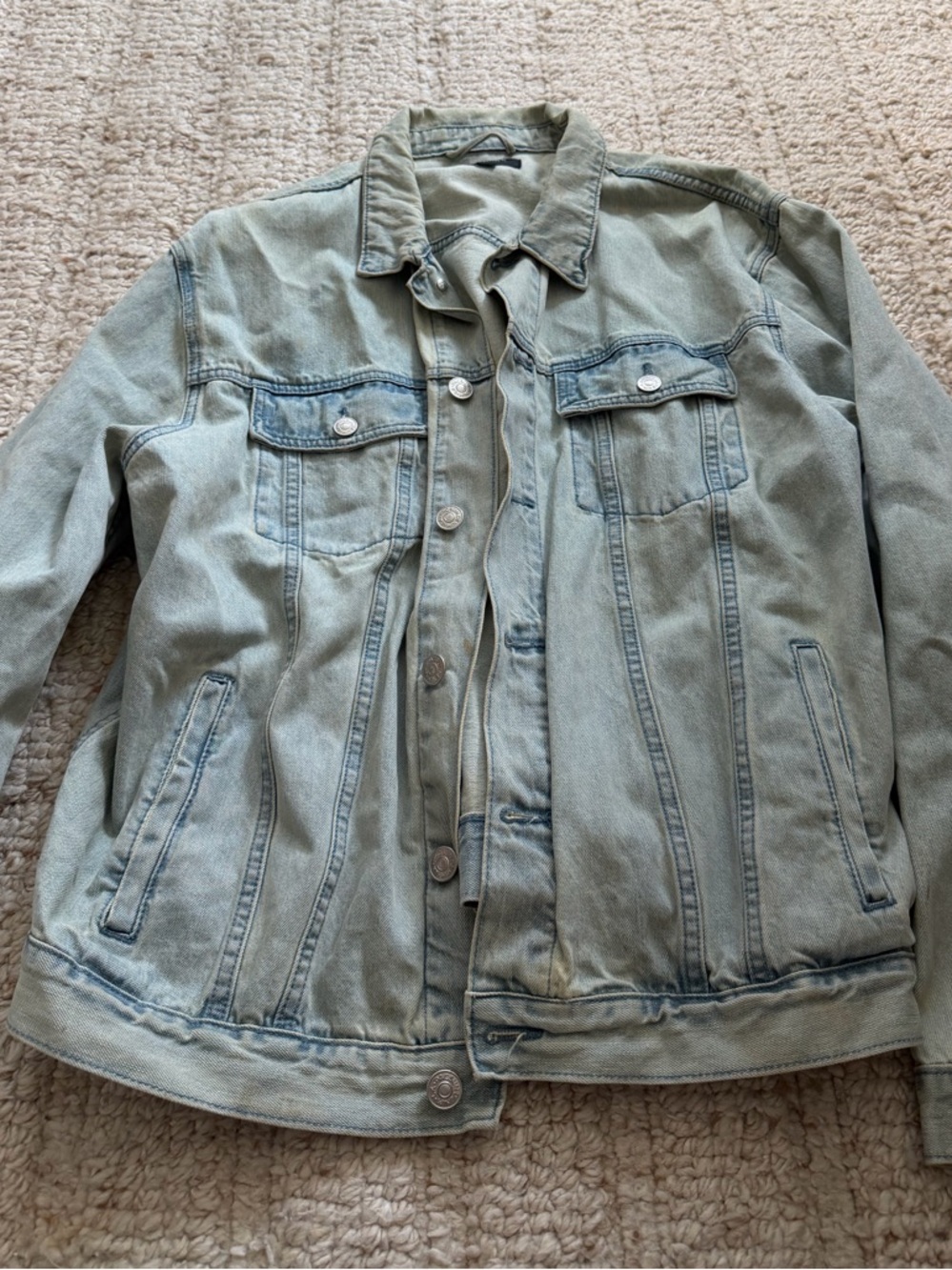 PacSun Light Blue Denim Jacket - Men's Shirt Jacket